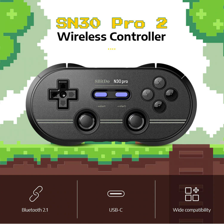8Bitdo N30 Pro2 Draadloze Bluetooth Game Controller