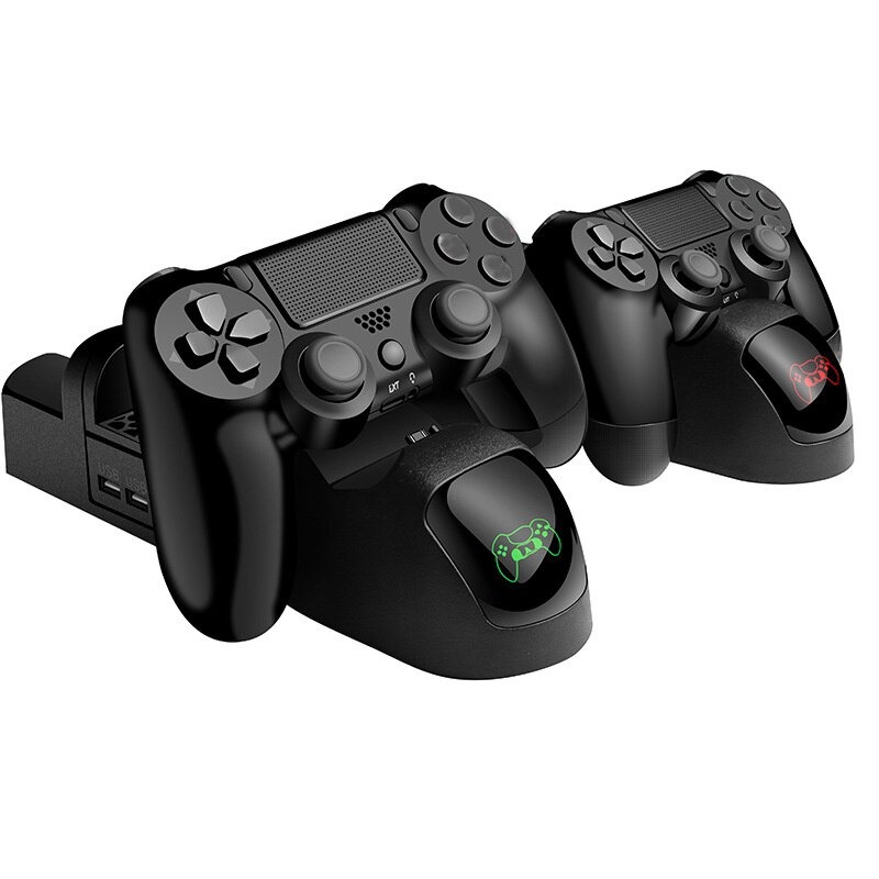 Cooling Stand Voor Sony PS4/PS4 Slim/PS4 Pro Games Opslag Dual Controller Opladen Dock