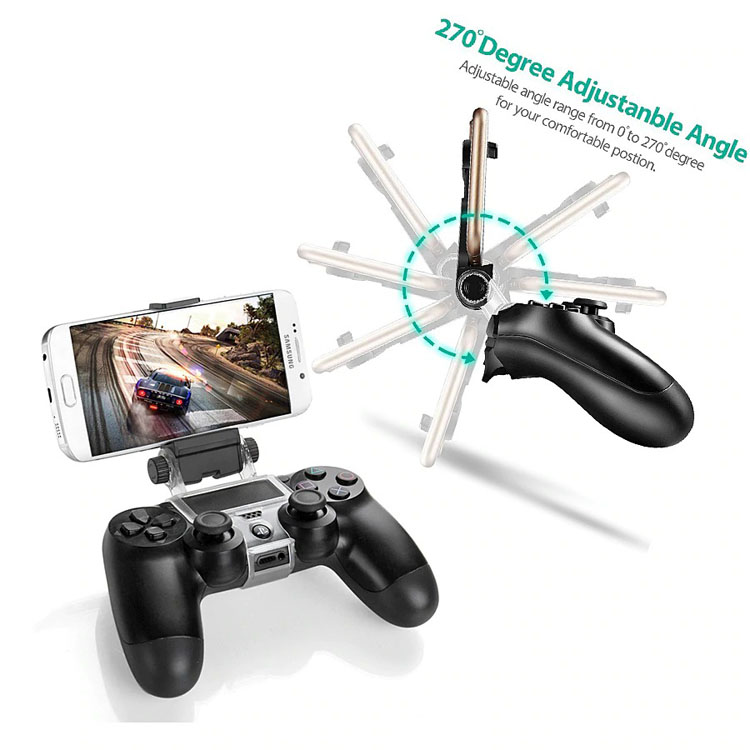 Universele Mobiele Telefoon Holder met OTG kabel geschikt voor PS4 game Controllers