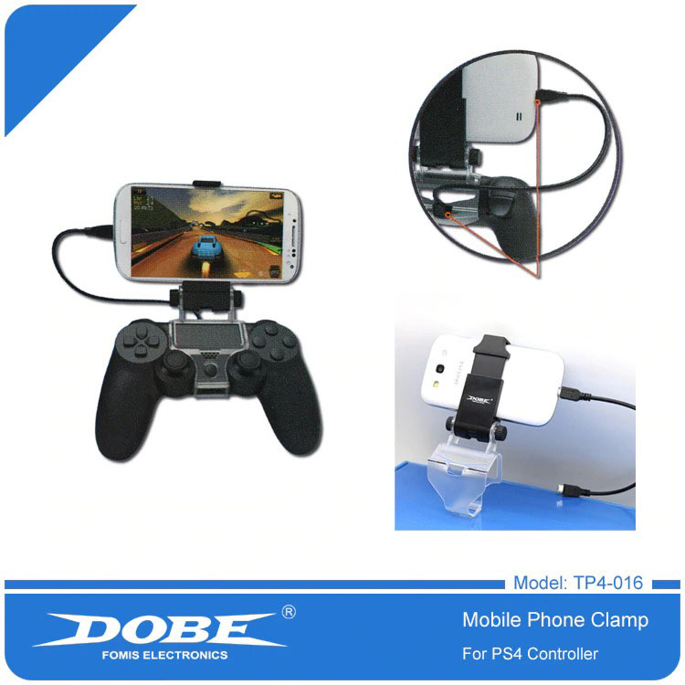 Universele Mobiele Telefoon Holder met OTG kabel geschikt voor PS4 game Controllers