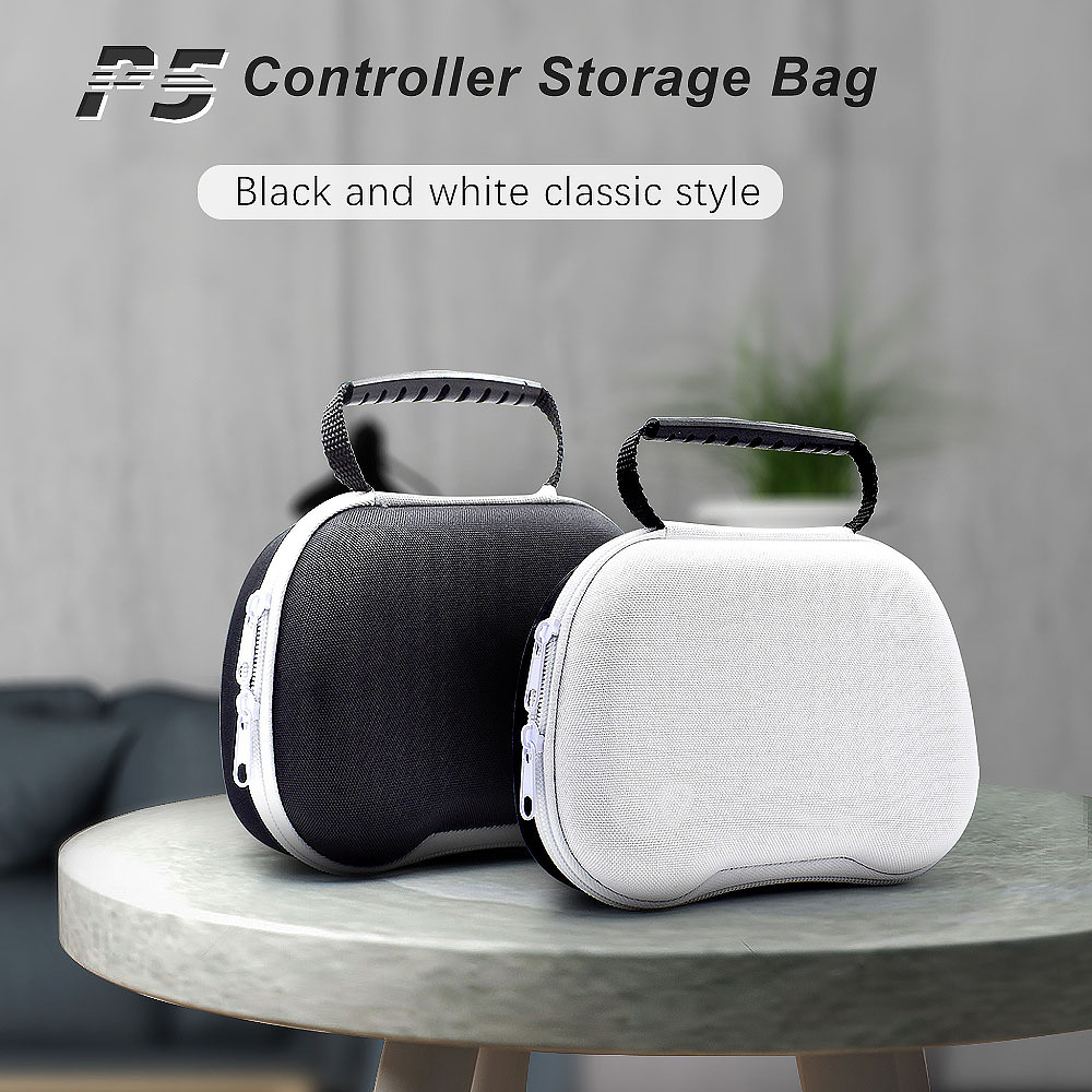 PS5 Controller handgreep game handgreep opbergtas handige opbergtas hard case Zwart Kleur