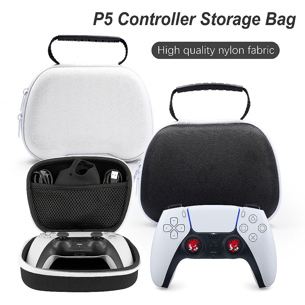 PS5 Controller handgreep game handgreep opbergtas handige opbergtas hard case Zwart Kleur