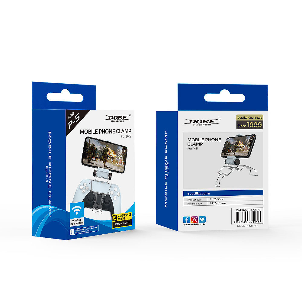 Universele Mobiele Telefoon Holder met OTG kabel voor PS5 game Controllers