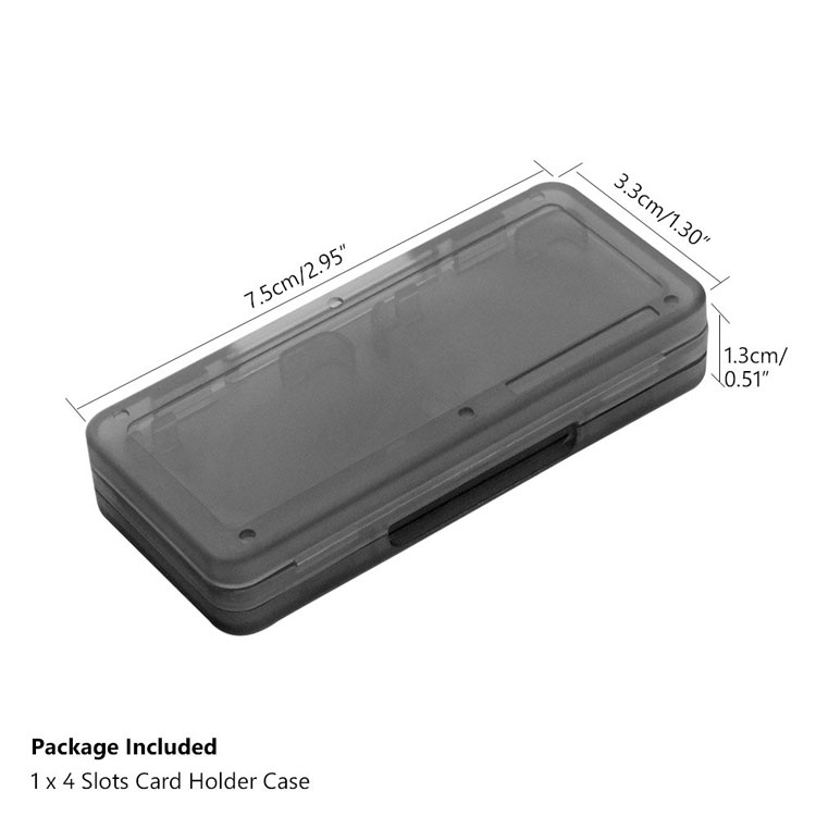 Draagbare 4-in-1 Game Card Case Houder voor Nintendo Switch