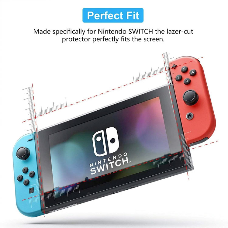 2 * Screen Protector 9H Gehard Glas Cover Voor Nintendo Switch OLED