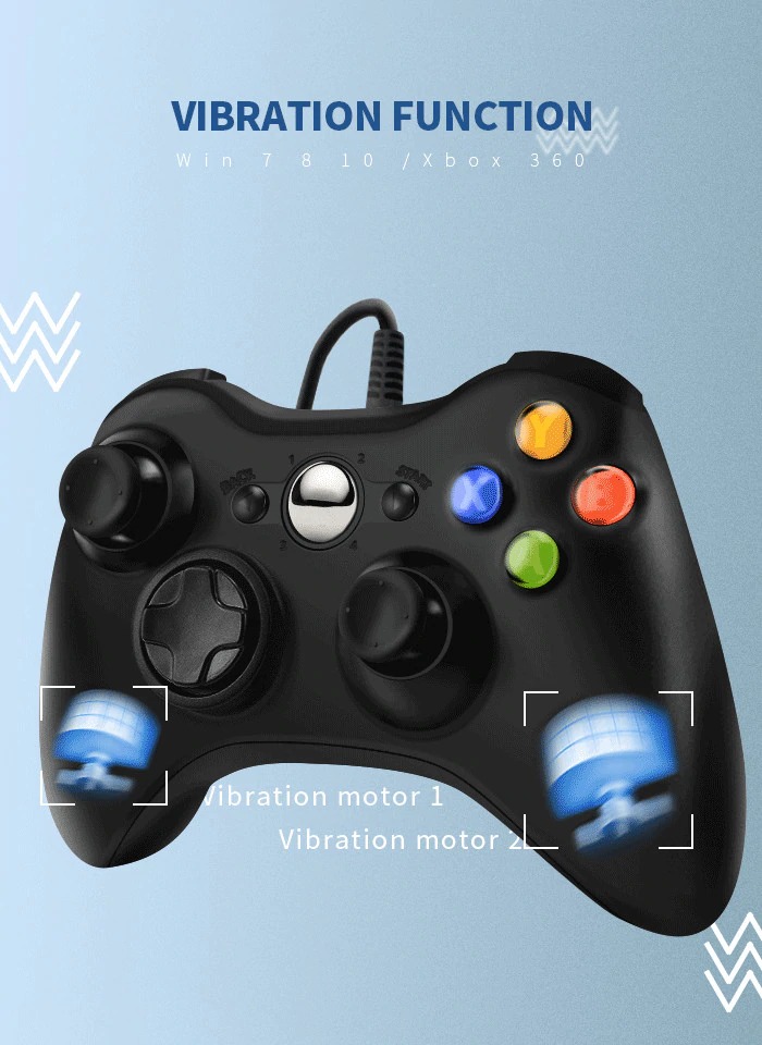 Usb Gamepad Controller Voor Xbox 360 Windows 7/8/10 Pc
