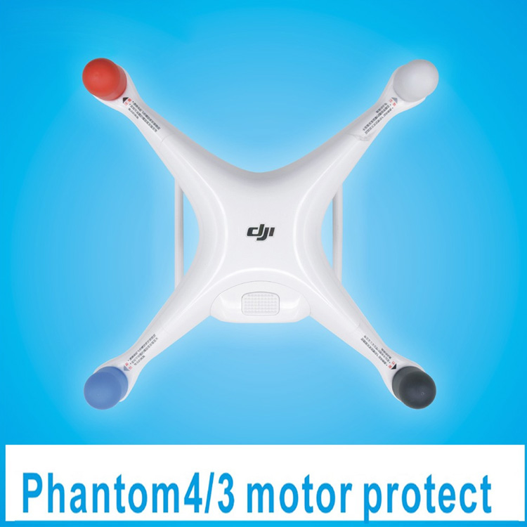 4 stuk Motor Protector Cap Cover stofdicht DJI Phantom 4 3