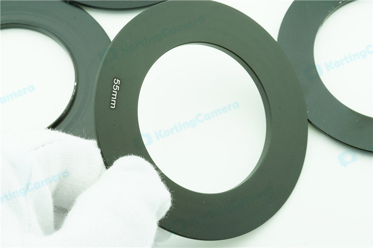 1 stuk graduated square filter adapter ring voor 49mm-82mm