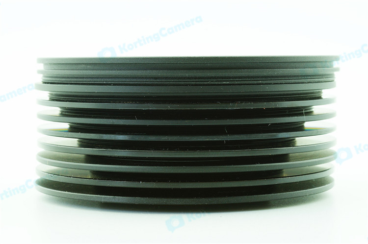 1 stuk graduated square filter adapter ring voor 49mm-82mm