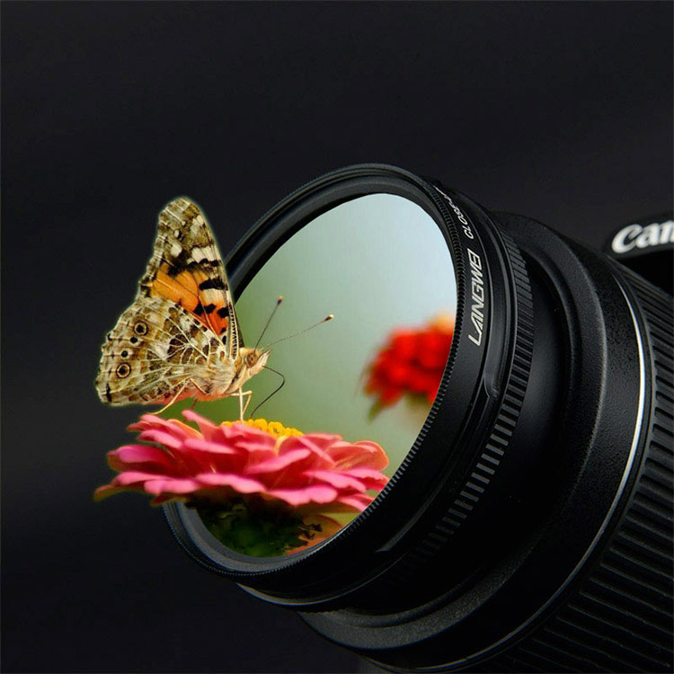55mm Close up Filter Macro +8 Langwei camera lens filter