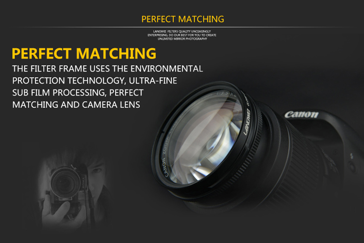 62mm Close up Filter Macro +8 Langwei camera lens filter