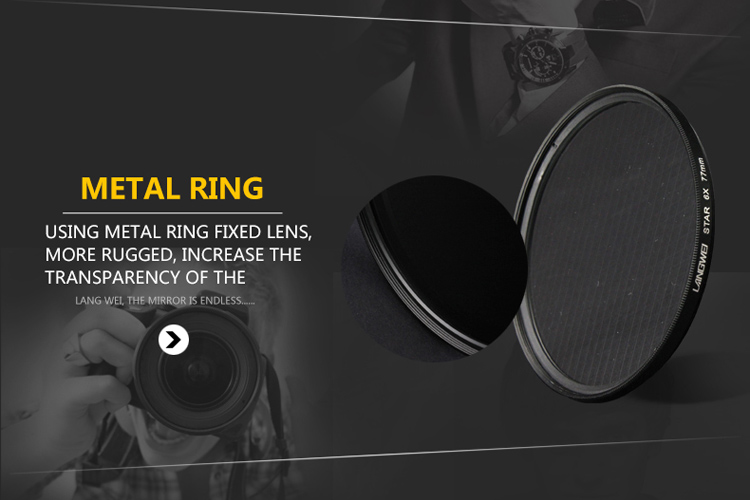 67mm Star Filter (Sterfilter 6 star) Langwei camera lens