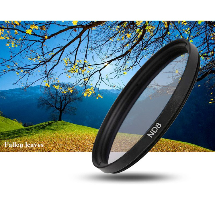 3x 49mm ND Filter grijsfilter +2+4+8 camera lens filter