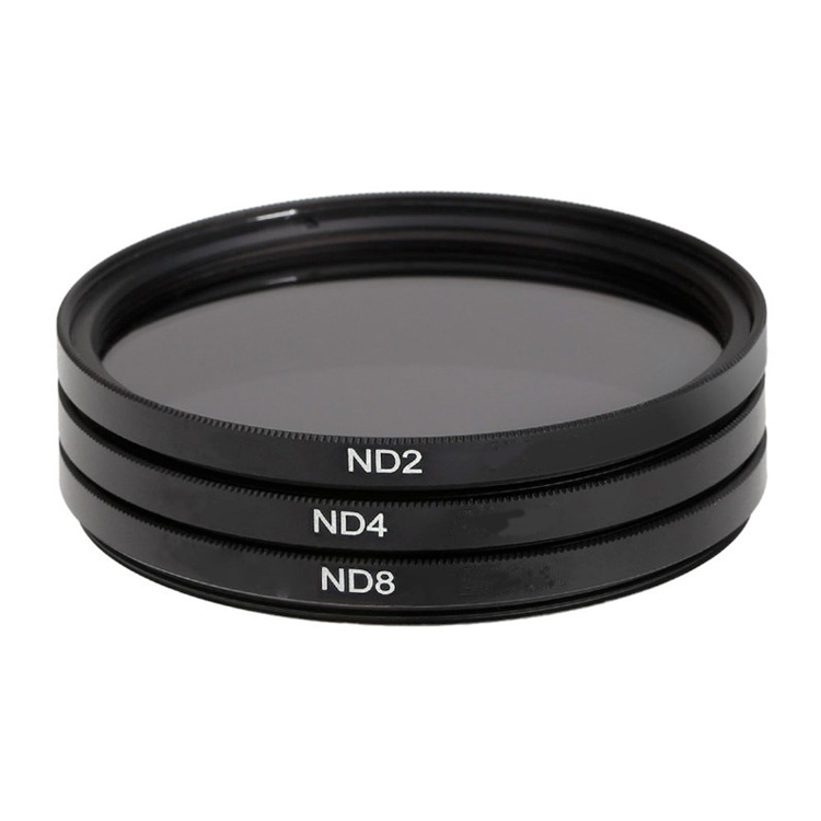 3x 67mm ND Filter grijsfilter +2+4+8 camera lens filter