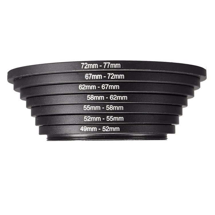 62mm-82mm step up camera lens filter ring metal adapter 1 stuk 
