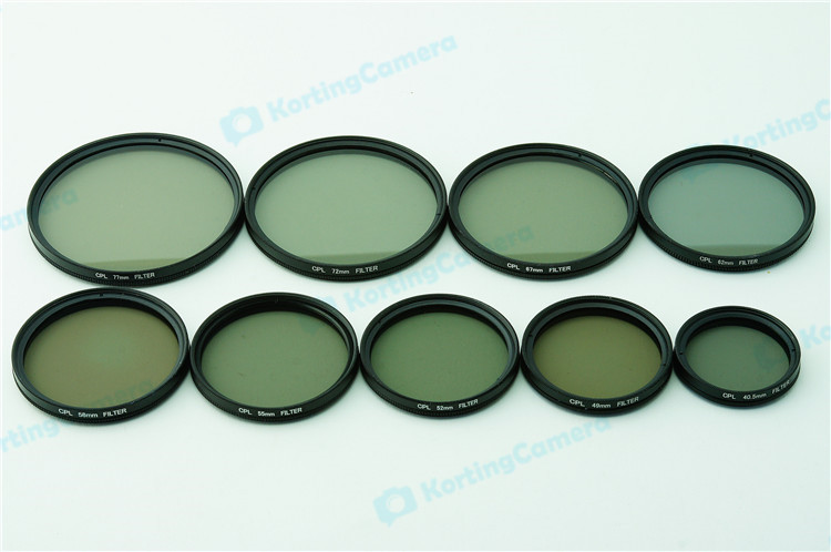 43mm CPL Polarisatie filter camera lens voor Canon Nikon Sony
