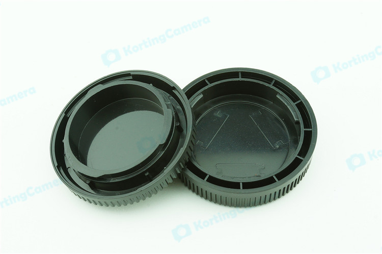 Achterdop+Bodydop (2 stuk) voor Micro M4/3 M43 camera lens