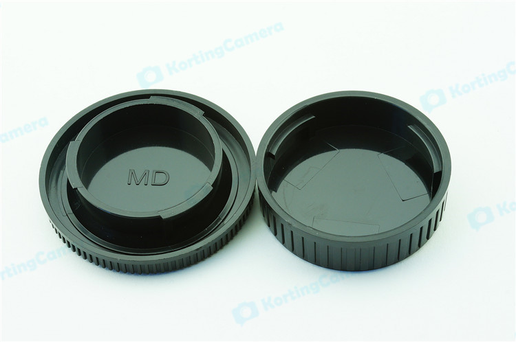 Achterdop+Bodydop (2 stuk) voor Minolta MD mount camera lens