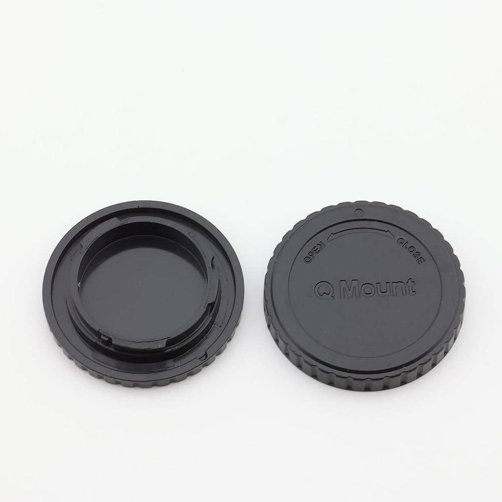 Achterdop+Bodydop (2 stuk) voor Pentax Q mount camera lens