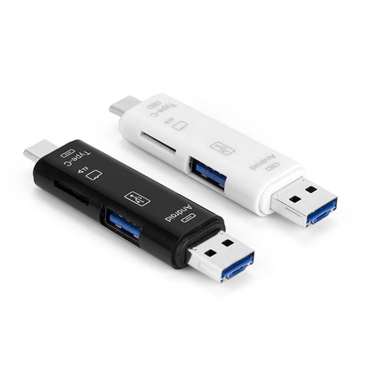 Usb 3.1 Kaartlezer TF Micro SD USB C micro USB OTG