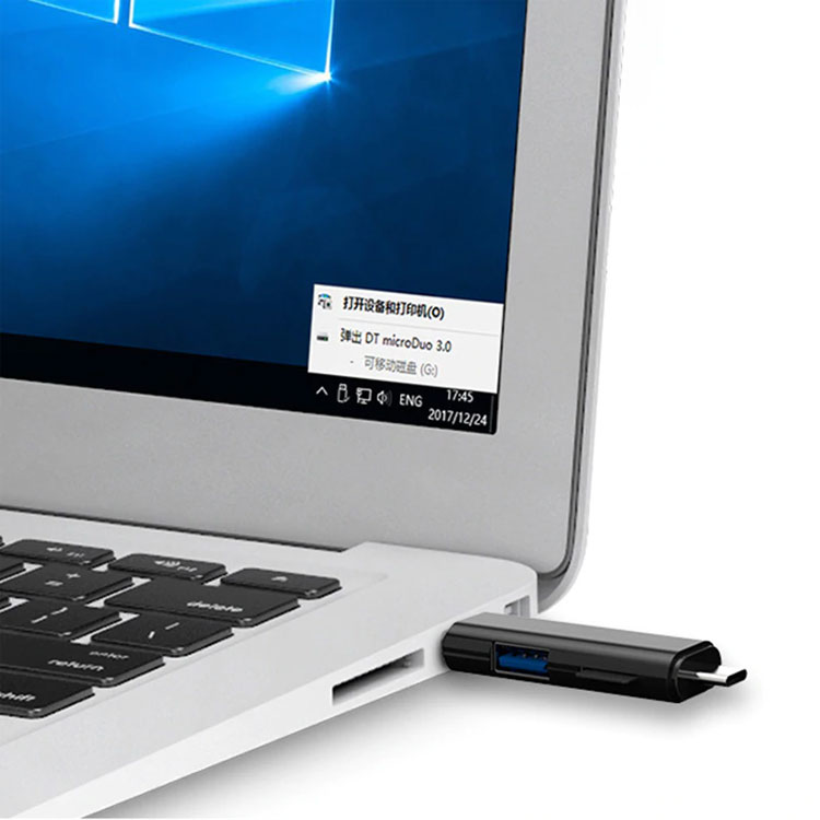 Usb 3.1 Kaartlezer TF Micro SD USB C micro USB OTG