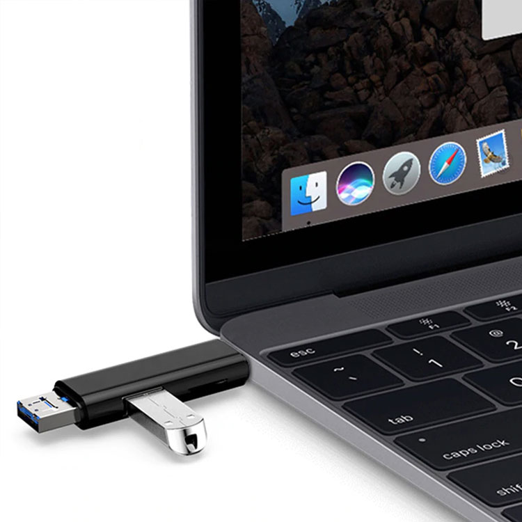 Usb 3.1 Kaartlezer TF Micro SD USB C micro USB OTG