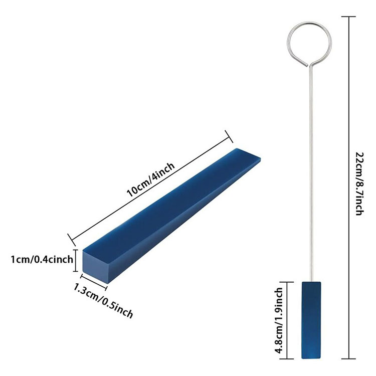 10-in-1 pianostemmingsleutel Hamervilt Temperamentstrip Rubber demper