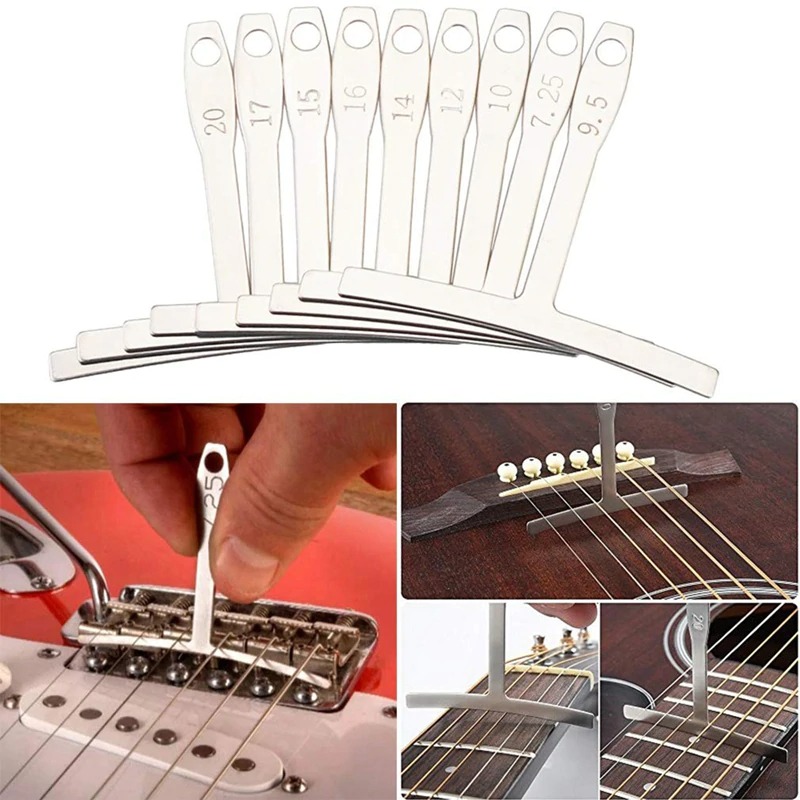 Gitaar 25 in 1 Tool Kit Repareren Onderhoud Gereedschap String Organizer Actie Ruler Gauge Meten
