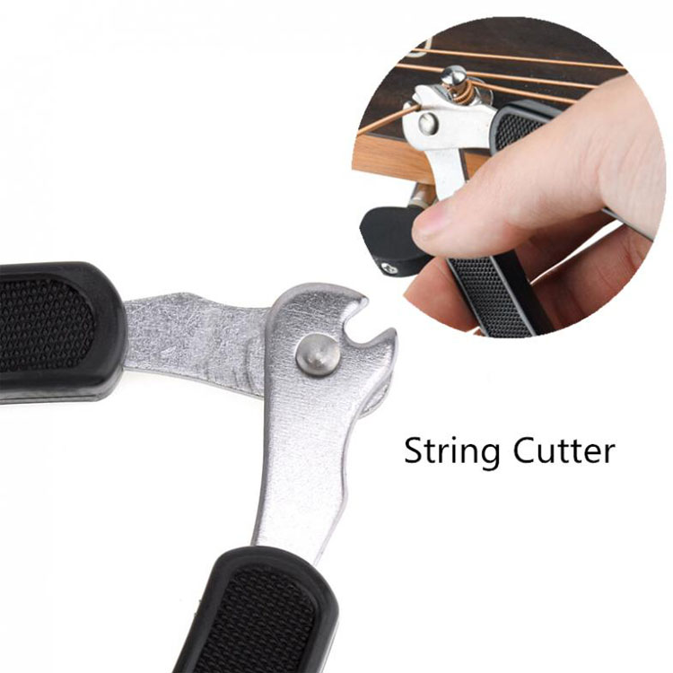 3 In 1 Gitaar Peg String Winder + String Pin Puller + String Cutter Gitaar Tool Set