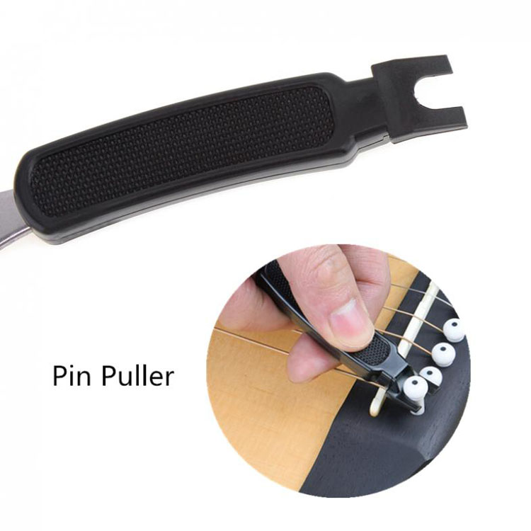 3 In 1 Gitaar Peg String Winder + String Pin Puller + String Cutter Gitaar Tool Set