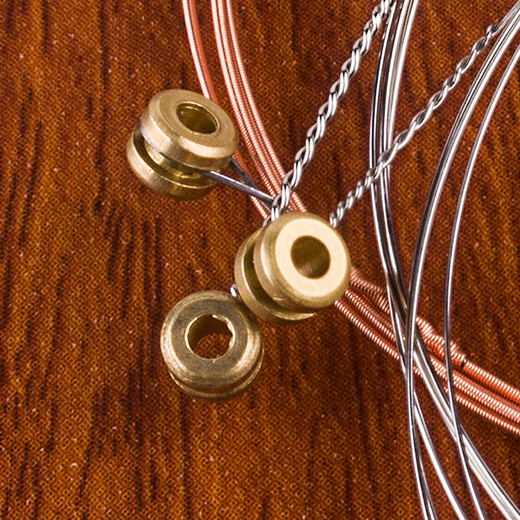 3 in 1 Universele Gitaar String Messing Zeshoekige Staal Core Snaren