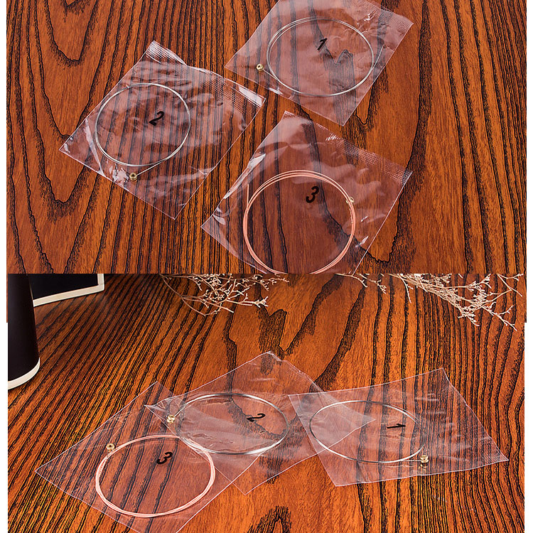 3 in 1 Universele Gitaar String Messing Zeshoekige Staal Core Snaren