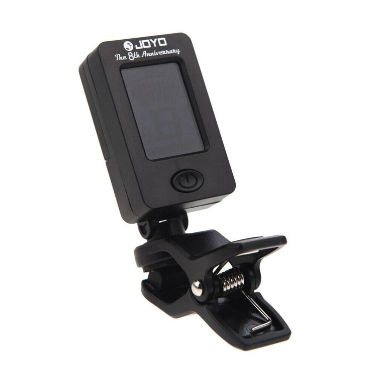 Joyo JT-01 wit kleur Clip-On Digitale Tuner 360 Graden Draaibare Gitaar Tuners