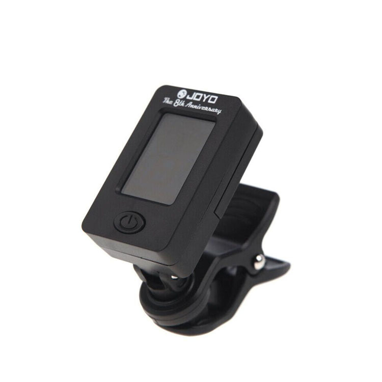 Joyo JT-01 wit kleur Clip-On Digitale Tuner 360 Graden Draaibare Gitaar Tuners