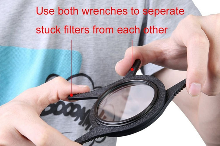 2 stuk Camera lens filter moersleutel removal tool 49-58mm