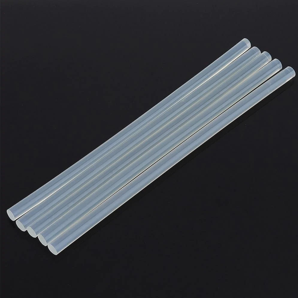 5 Stks 11*200mm Transparant Hot-Melt Gun Lijm Sticks Voor Warmte Pistool Lijm Diy