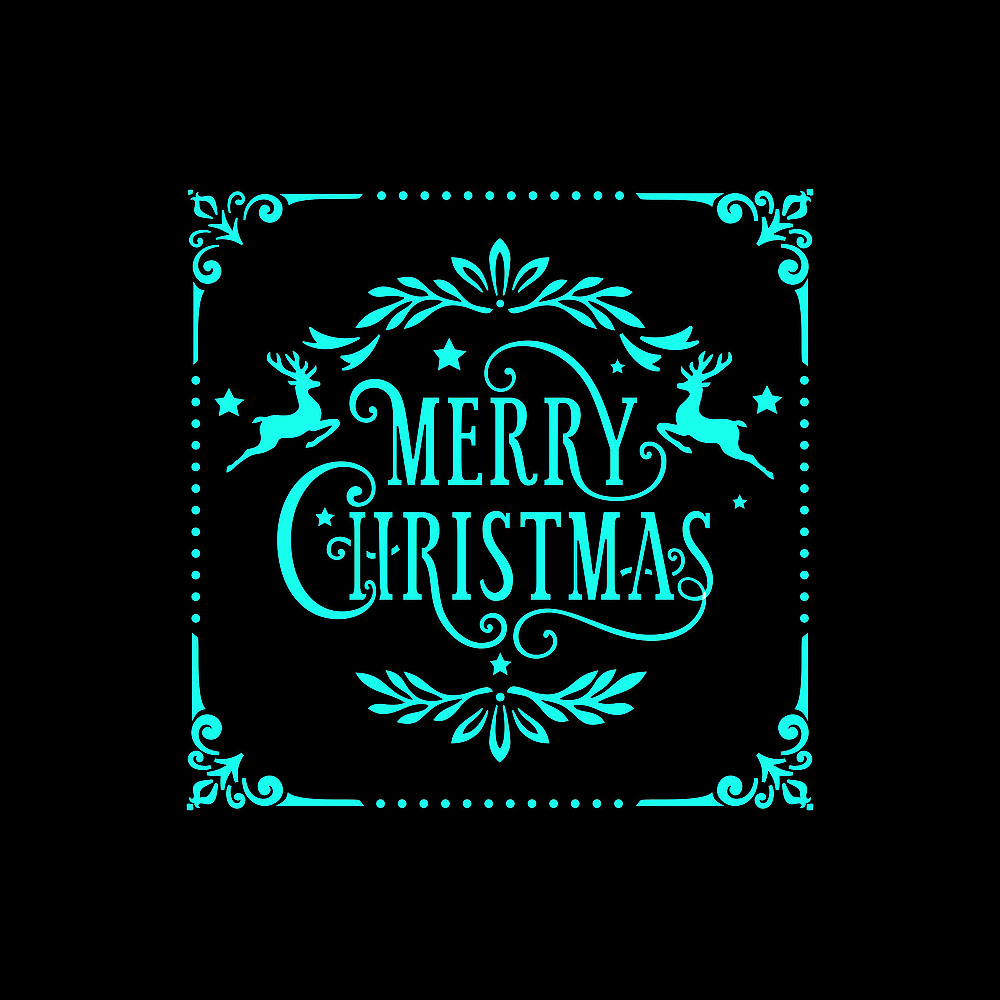 12 in 1 Kerst serie Kaart 13x13cm DIY Album Masking Spray Geschilderd Template Tekening Stencils Schilderen Scrapbooking Card 
