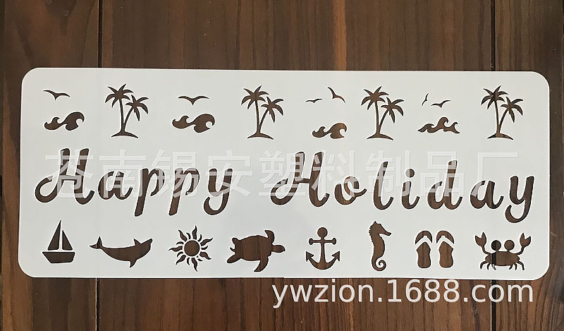23 in 1 Kaart DIY Album Masking Spray Geschilderd Template Tekening Stencils Schilderen Scrapbooking Card Home Feest