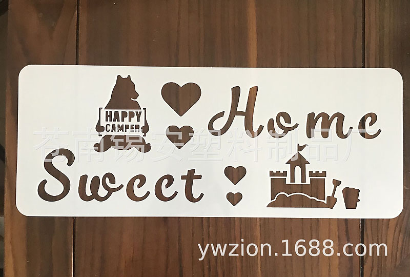 23 in 1 Kaart DIY Album Masking Spray Geschilderd Template Tekening Stencils Schilderen Scrapbooking Card Home Feest
