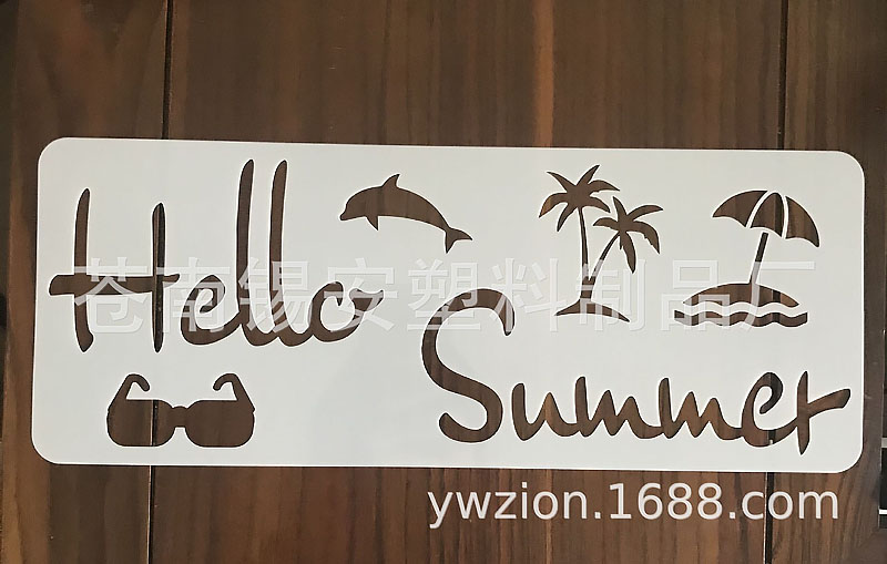 23 in 1 Kaart DIY Album Masking Spray Geschilderd Template Tekening Stencils Schilderen Scrapbooking Card Home Feest