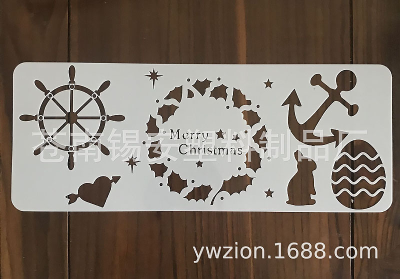 23 in 1 Kaart DIY Album Masking Spray Geschilderd Template Tekening Stencils Schilderen Scrapbooking Card Home Feest