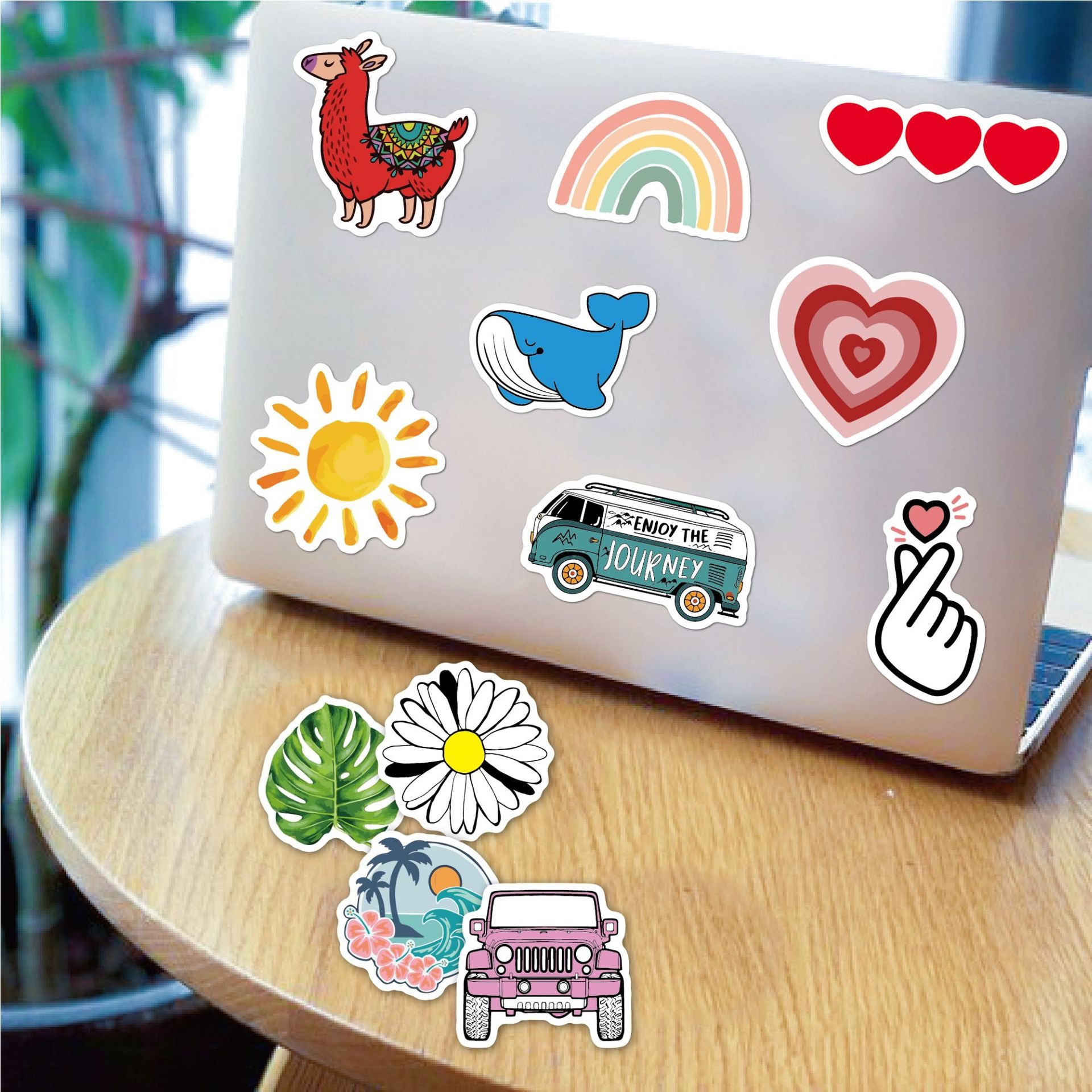 50 stuk tarot waarzeggerij Cartoon stickers voor kinderen en volwassenen Beloningsstickers Journal Laptop Telefoon Stickers