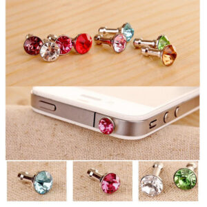 5 stuk Diamant Hoofdtelefoon stof plug dust plug