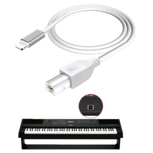 Apple iphone ipad lightning naar usb Type B OTG Kabel 1.5M Printer Telefoon Piano Elektronische drum Midi Keyboard met 1 jaar garantie