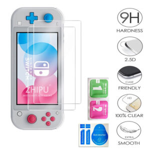 2 stuk Screen Protector 9H Glas Cover voor Nintendo Switch Lite