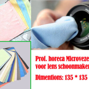 2 stuk horeca Microvezel doeken voor lens schoonmaken