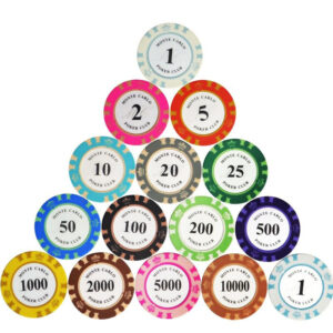 Professionele Upscale Klei Casino Texas Poker Chips 14G