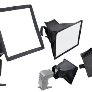 Opvouwbaar flash light diffuser softbox voor speedlight 20*30cm
