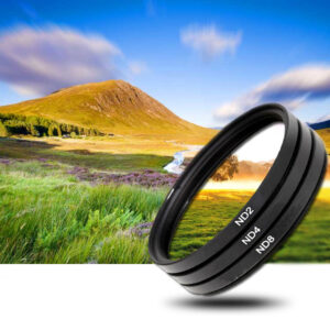 3x 82mm ND Filter grijsfilter +2+4+8 camera lens filter