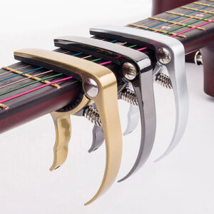 Professioneel Gitaar Capo Clamp Key Akoestische Klassieke Tone Gitaar Tuner Clip